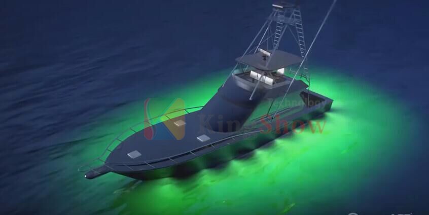 Kingshowstar - 9W IP68 Waterproof Underwater Boat LED Marine Light brightness RGB Drain Plug Light LED Marine Light1 15