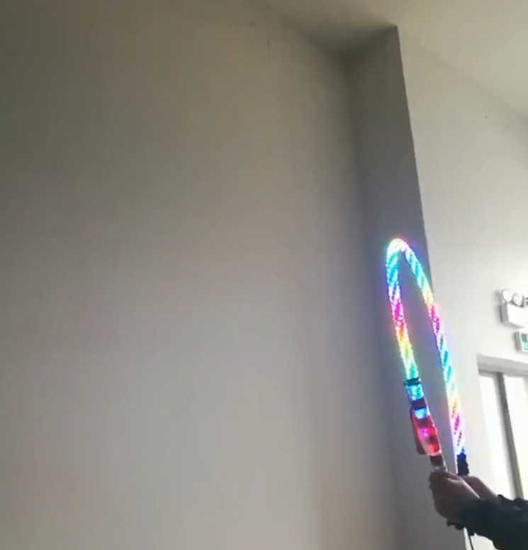 Kingshowstar - 3ft/4ft/5ft RGB Dream Color Whip light with 180/270/360/450 LED LED Whip Light with Flag Pole Remote Control l RGB Chase Light led whip light 24