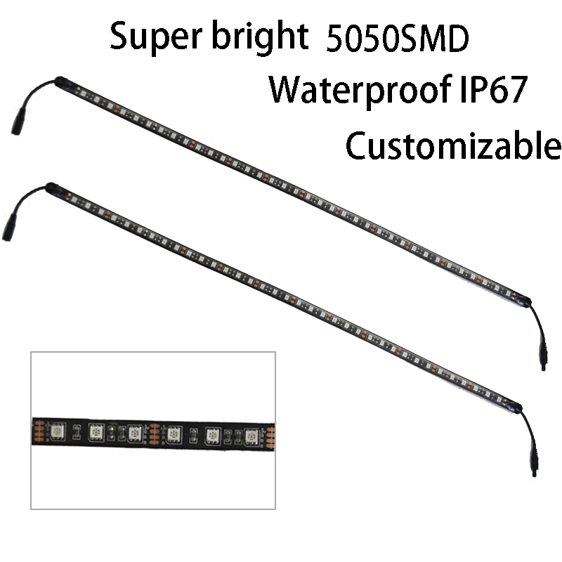 12V Flexible Blue LED Strip Light Waterproof Marine Boat Yach Led Strips Light 1