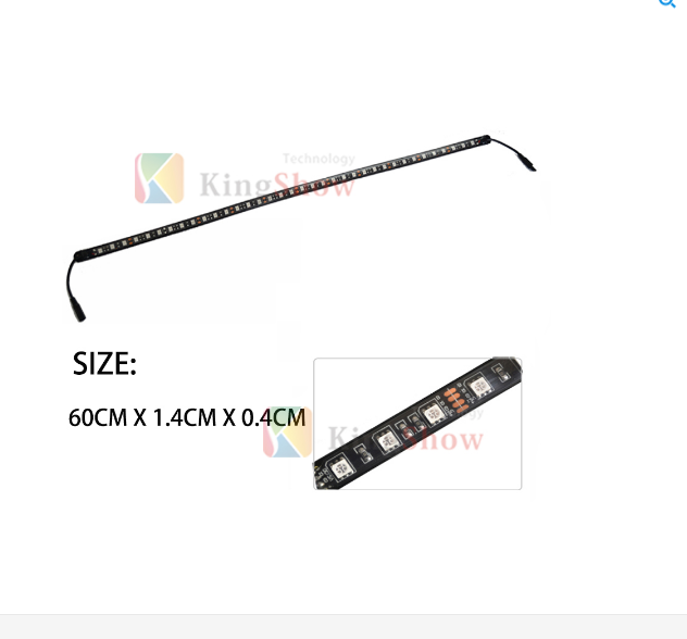 12 Volt Waterproof LED Strip Boat Lights 4x24inch Wholesale Single Color Led Marine Strip Light 11