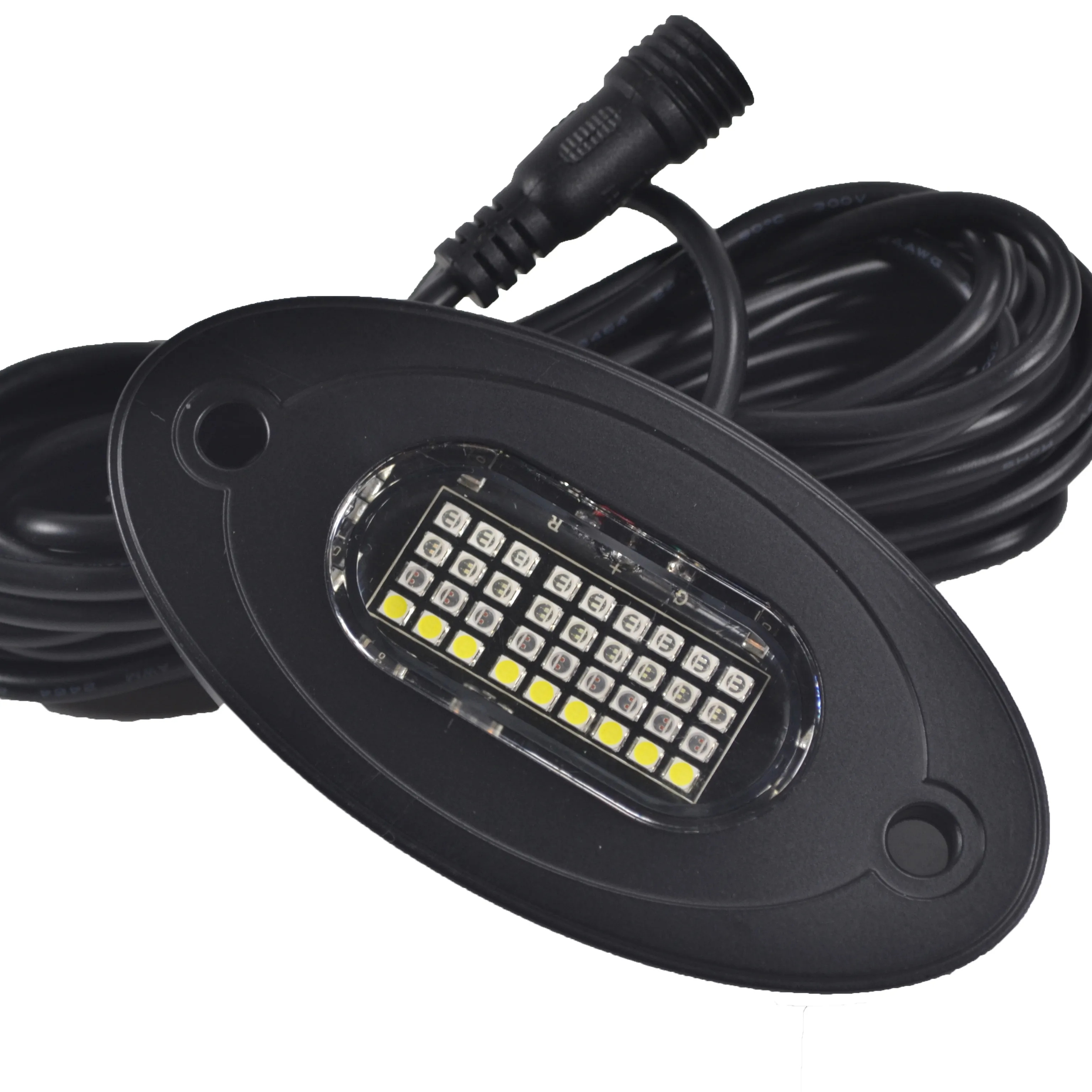 LED Rock Lights 4PODS Waterproof RGBW Underglow - Rock Lights for Four Wheeler 2