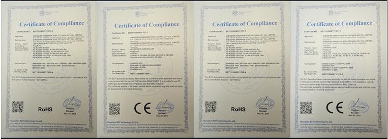 Kingshowstar - 4x 9LED Remote Control Colorful RGB Car Interior Floor Atmosphere Light Strip led auto interior underbody light 9