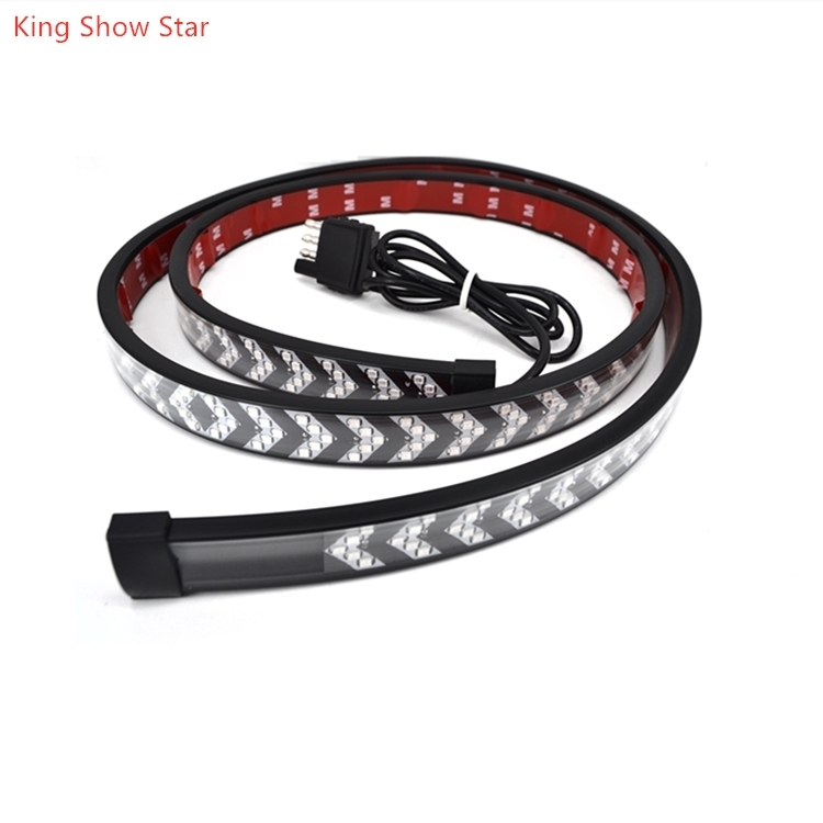 12 24 36 Inch Car Truck Flexible LED Strip Light Tail Tailgate Light Bar Reverse Brake Driving Turn Signal Lamp 12V 1