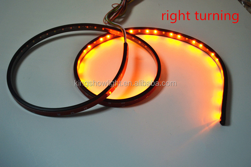 Kingshowstar - 48 Red Yellow White LED Tailgate Tail Lights Back-Up Light Bar Strip Pick-Up Truck led auto tailgate light 15