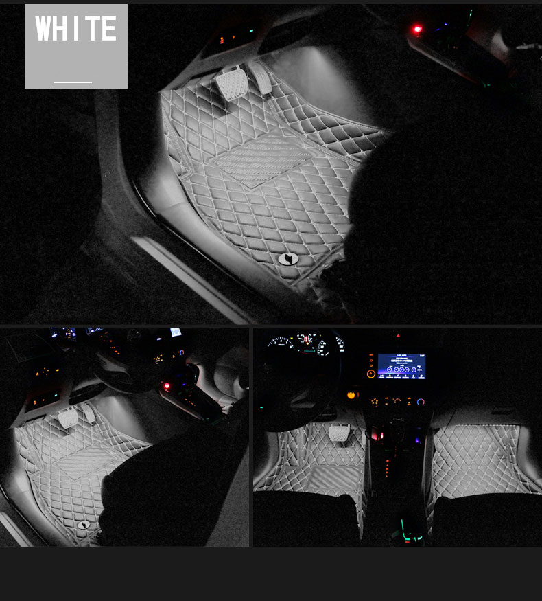 Hot Selling App Control Decorating Car Interior Ambient Light Usb Car Interior Led Lights 25