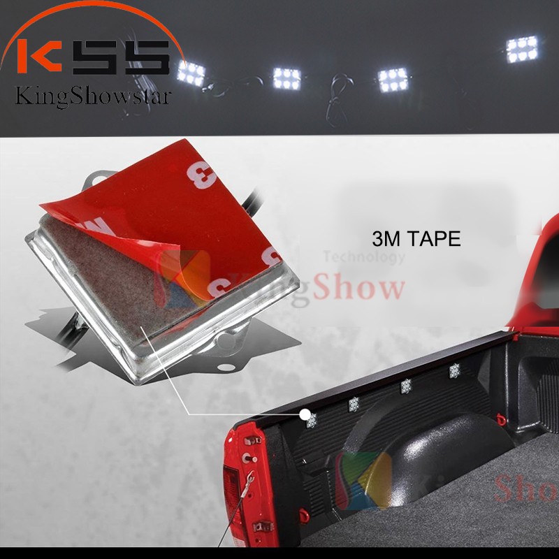 Super Quality Waterproof Truck Bed Light White Bright Light Kit for Chevy Ford Toyota Dodge 15