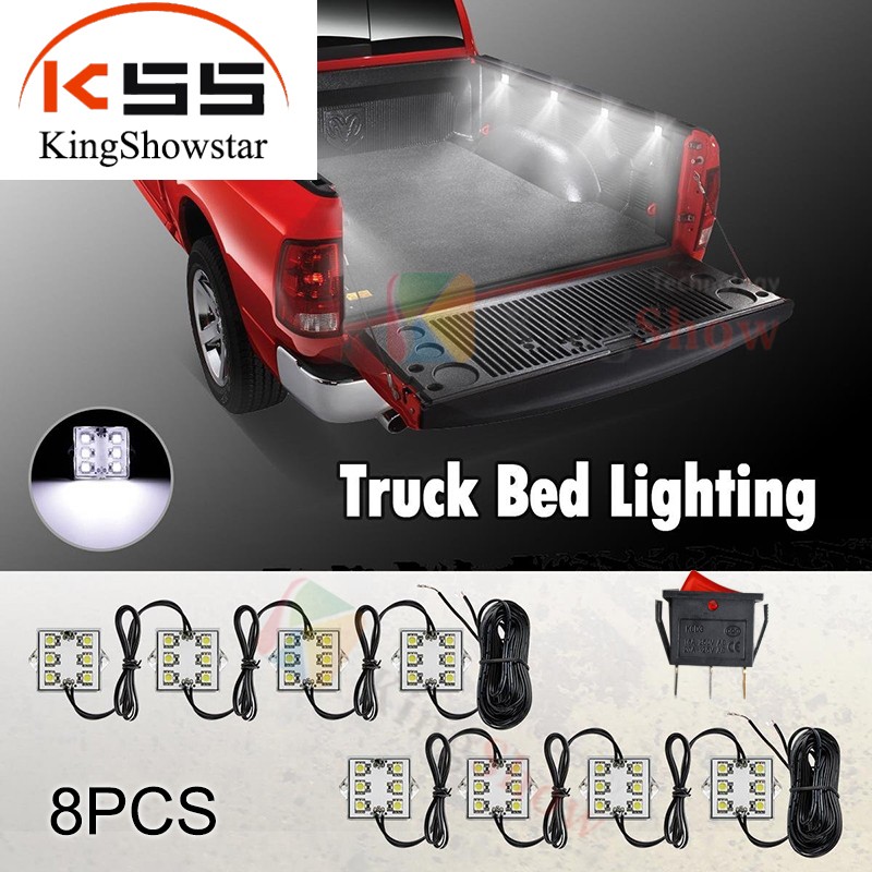 Super Quality Waterproof Truck Bed Light White Bright Light Kit for Chevy Ford Toyota Dodge 11