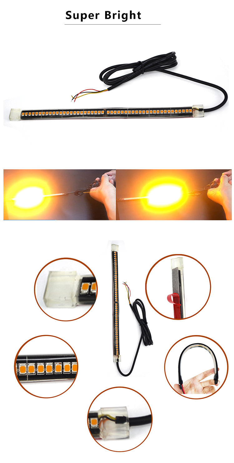 Hot Sale Cheap Best Quality 12V IP68 Waterproof Motorcycle Turn Signal Light Led 10