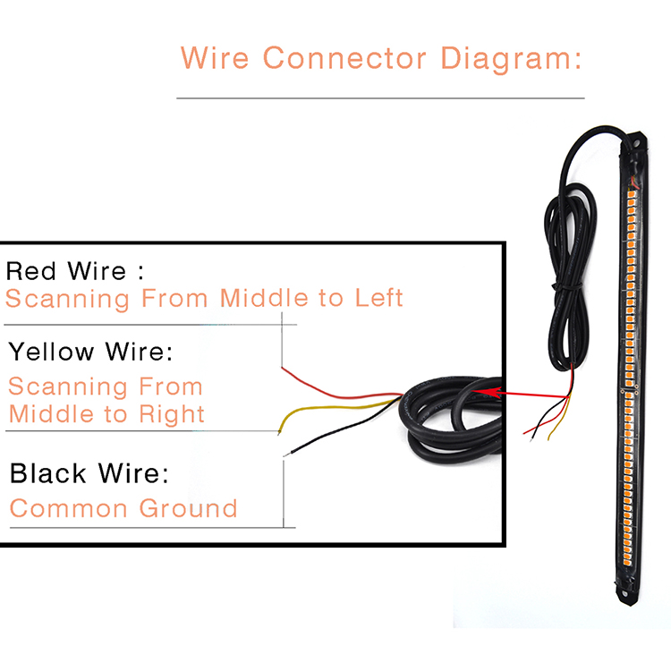 Hot Sale Cheap Best Quality 12V IP68 Waterproof Motorcycle Turn Signal Light Led 14