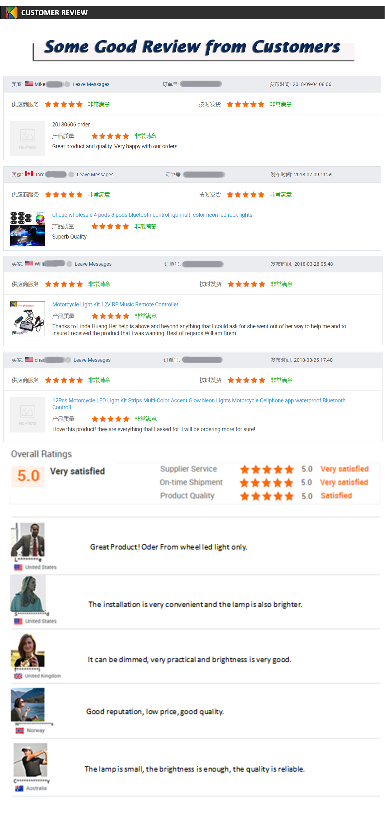 Kingshowstar - 14PC Remote Controller LED Motorcycle Strip app Neon Lighting Kit LED Motorcycle Bicycle Light 26