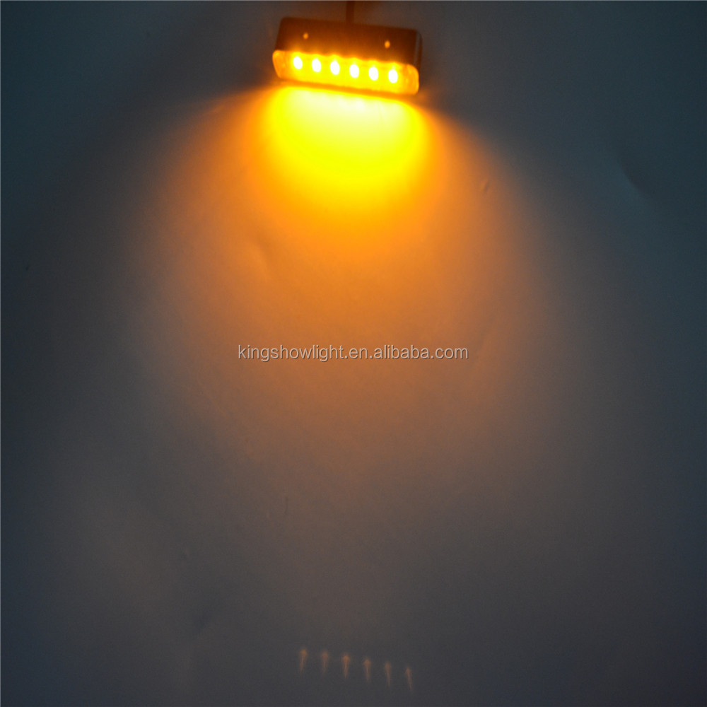 Kingshowstar - Universal LED License Plate Tag Bracket Light Pod Motorcycle Car Scooter Led licence plate light 9