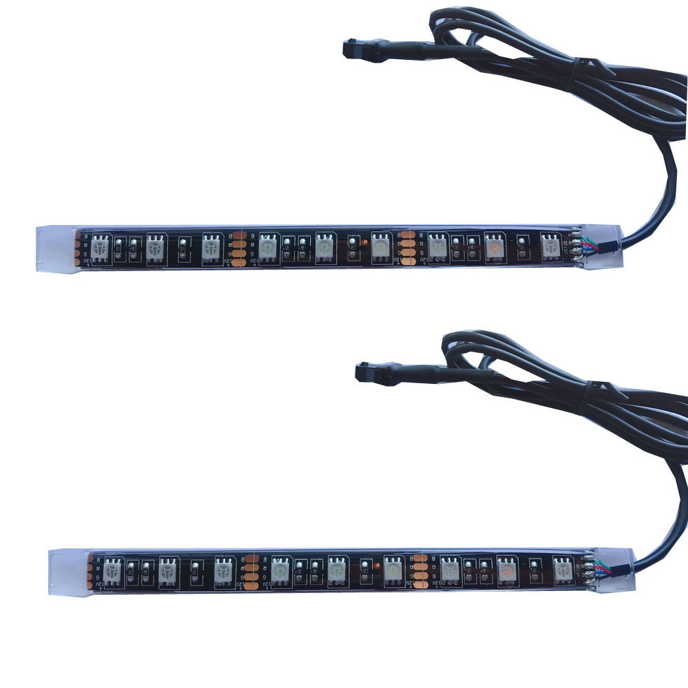 Sunpie 8 pcs motorcycle LED Light Kit Strips with Blue-tooth Remote 14