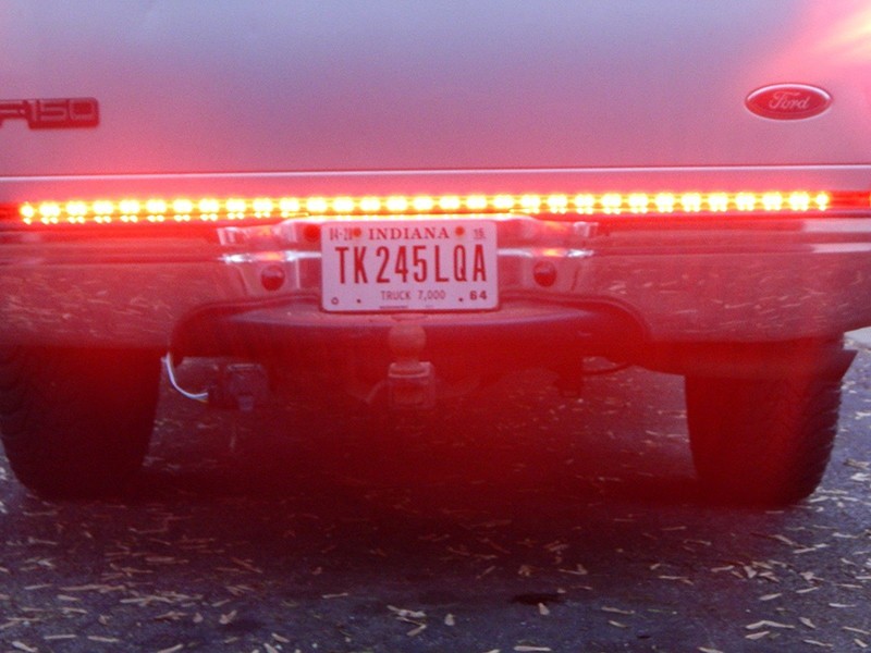 49 in 60 inch 12V 5050smd led truck tail gate signal light bar /led tailgate light bar for car trucks suv offroad lighting 19