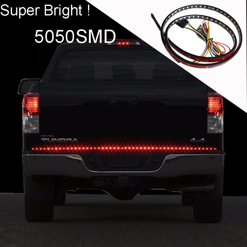 49 in 60 inch 12V 5050smd led truck tail gate signal light bar /led tailgate light bar for car trucks suv offroad lighting 11