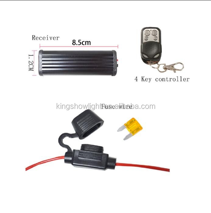 12pcs RGB Motorcycle LED Strip Light Kit UnderGlow Strip with Wireless Remote Controller 16