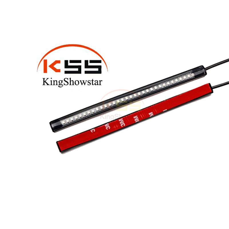 8inch 3528 LEDs bright led strip waterproof brake light motorcycle led turn signal light 1