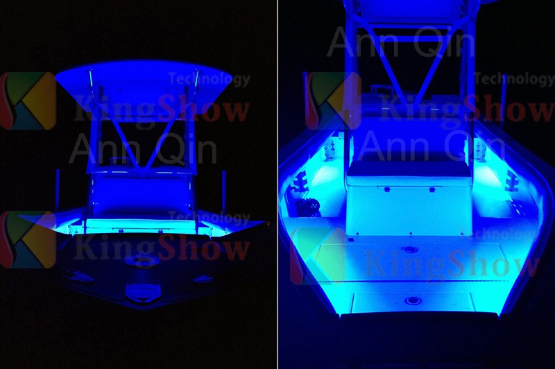 Kingshowstar - 6pc LED Wireless Music Control Million Color waterpoof ultrathin pvc Marintime strips Light Ungrouped 13