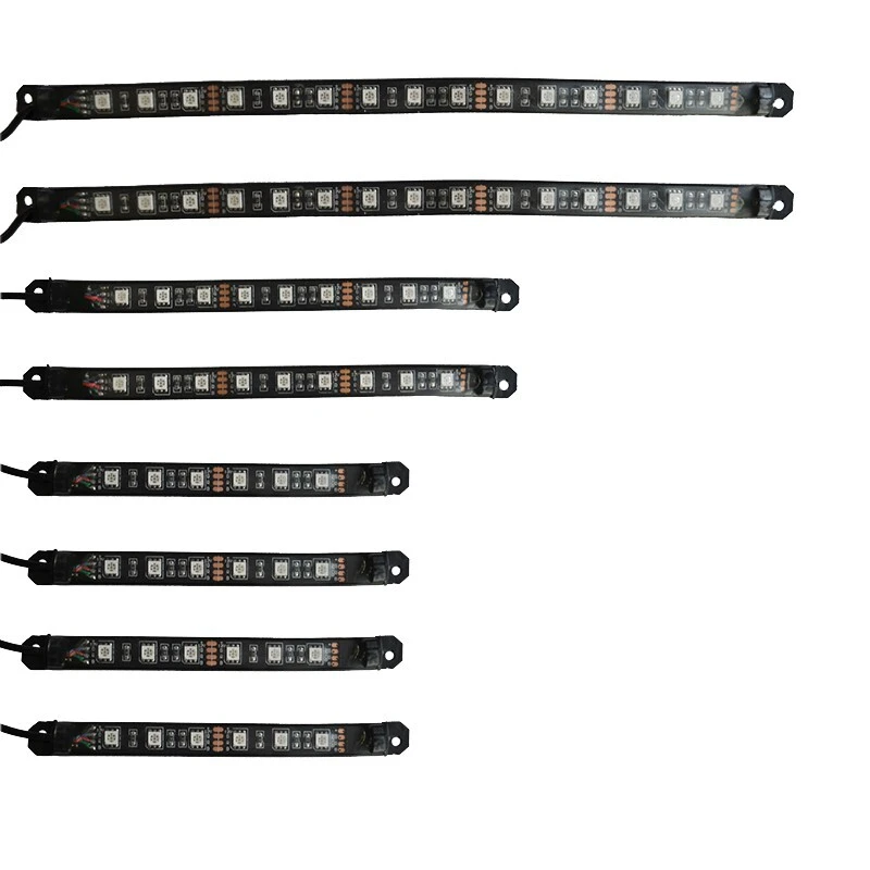 10pcs motorcycle App Control LED Light Kit 1