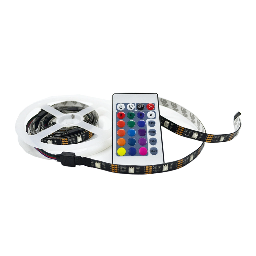 Kingshowstar - LED accent Strips Bias Backlight RGB Lights with Remote Control for HDTV, Flat Screen TV Accessories and Desktop PC, Multi Color LED Strip Light 1