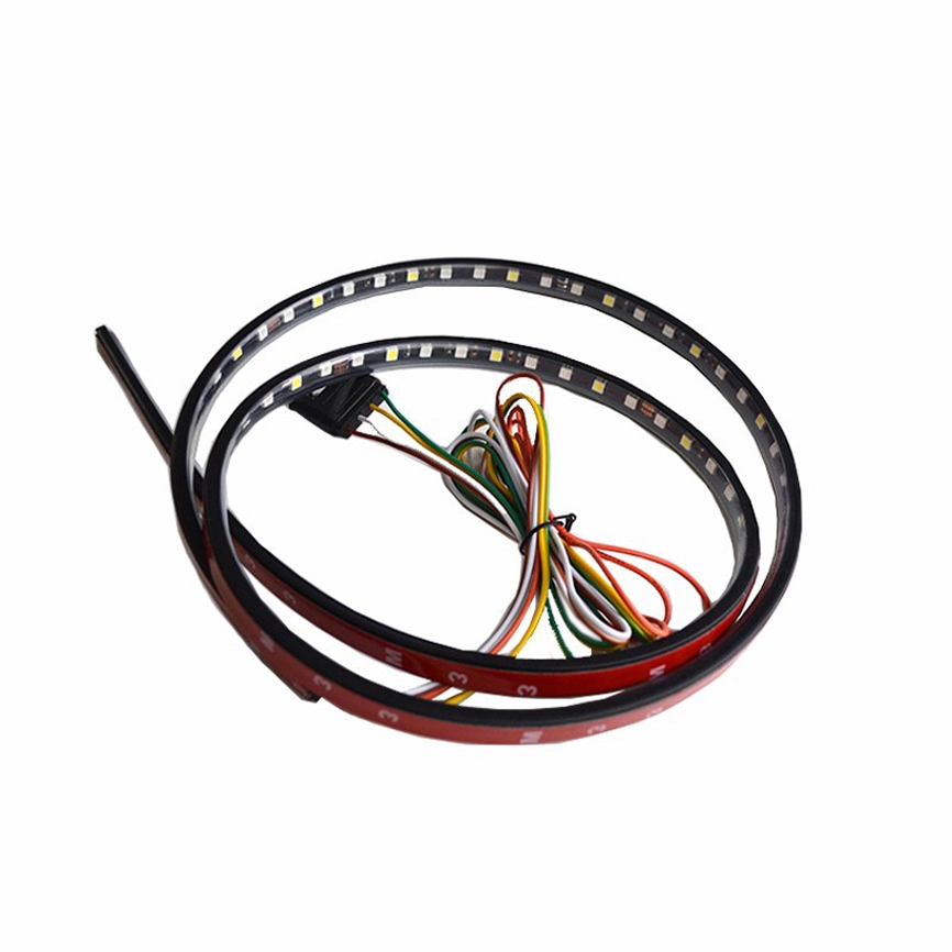 60'' Red LED Tailgate Light Bar Turn Signal Reverse Brake Light Pickup Truck New 1