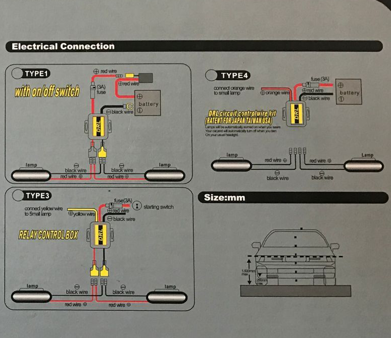 Dual Color LED Strip Headlight Daytime Running Light Amber Flowing Turn Signal 11