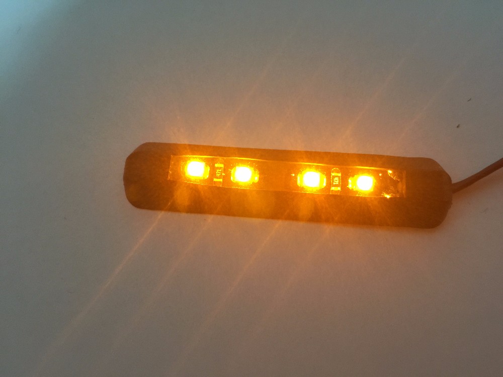 Kingshowstar - Universal car motorcycle led license plate lamp LED Motorcycle Tail Light 15