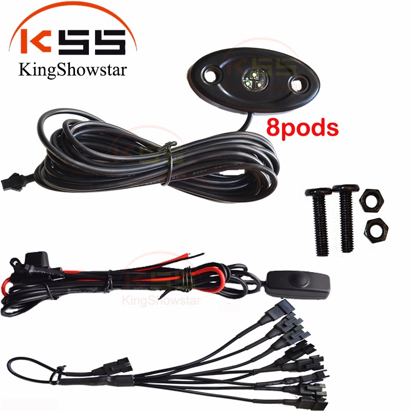 Boat accessories 12V PINK led boat light /safety led light/ car led rock light for boat 10