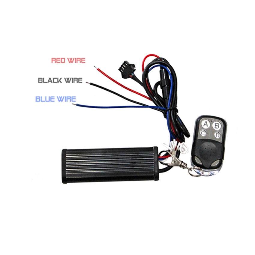 Motorcycle Lights Kit LED RGB 18 Color Remote + Control Module with Brake Function 1