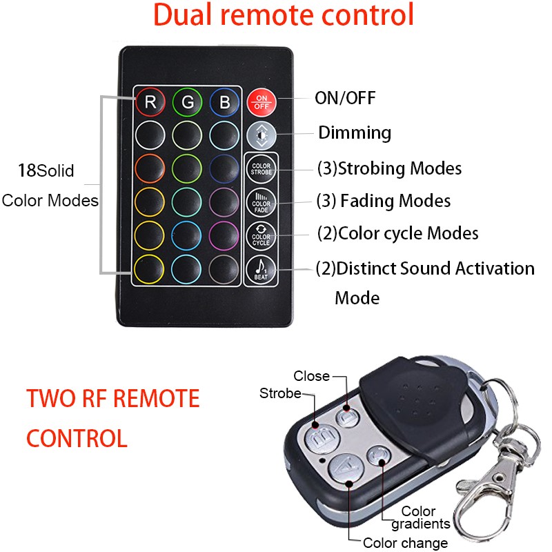 Kingshowstar - Hot selling 12V 24V Waterproof RGB LED controller for 5050 3528 Wholesale led rgb light RF controller 12