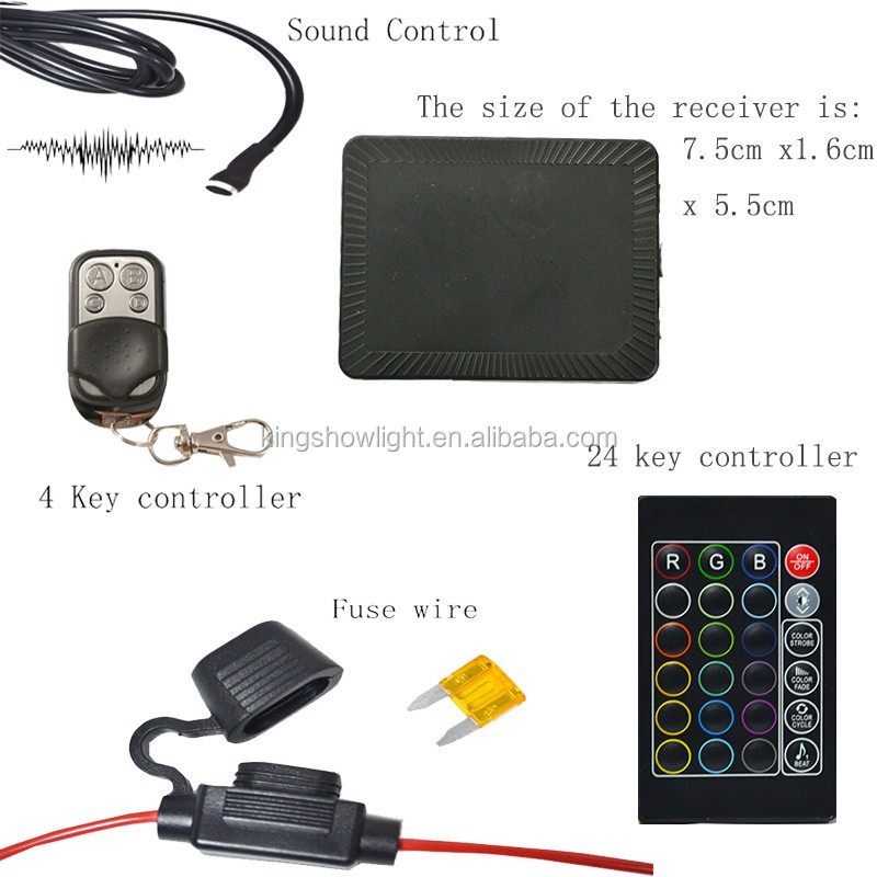 Kingshowstar - Hot selling 12V 24V Waterproof RGB LED controller for 5050 3528 Wholesale led rgb light RF controller 10