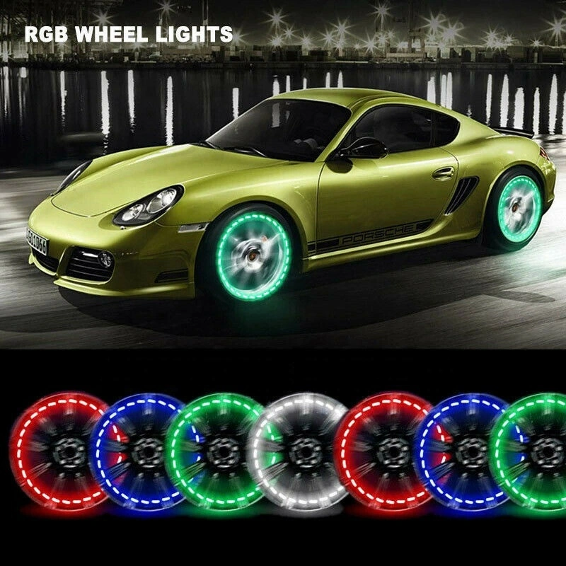Kingshowstar - Car RGB brightest control IP68 waterproof car LED Wheel rim Light led wheel light 1