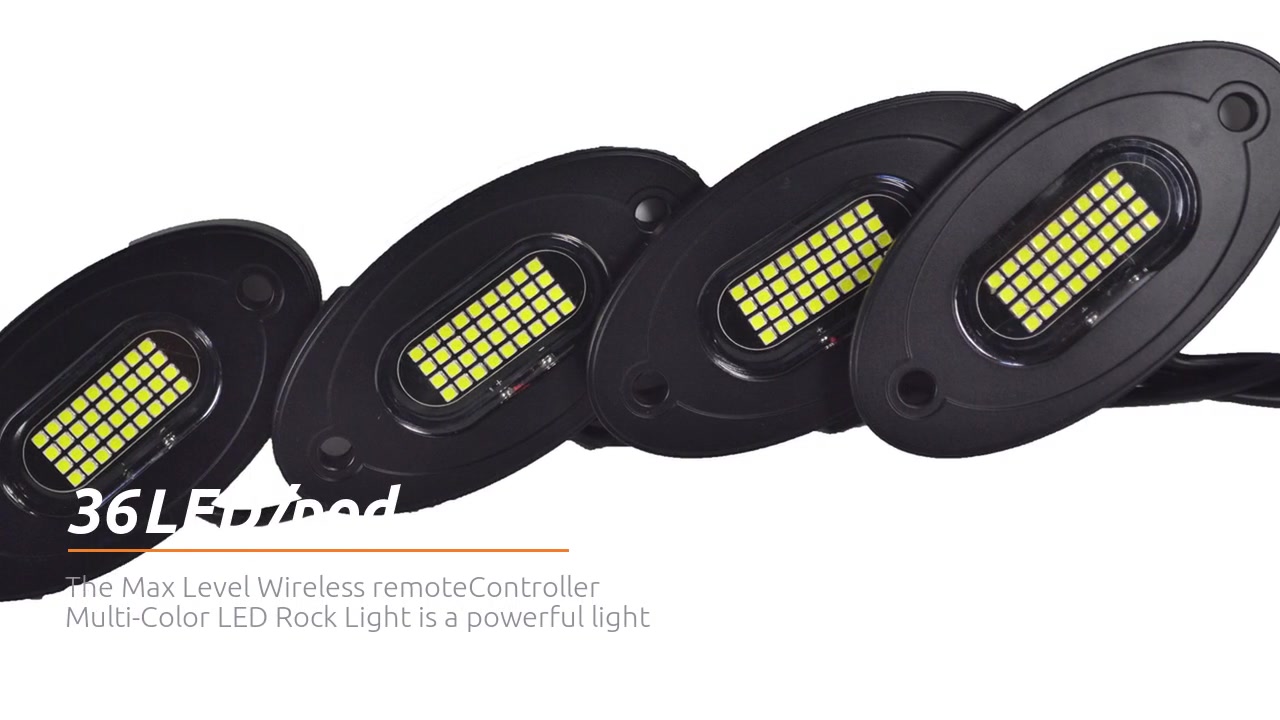 Professional Professional The Max new 36LED white rock light manufacturers manufacturers 1