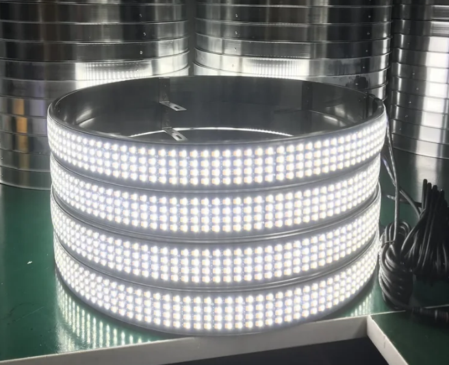 Professional 4pc 17” Top  4 Row 4752 LED Yellow / White Wheel lighting kit 14