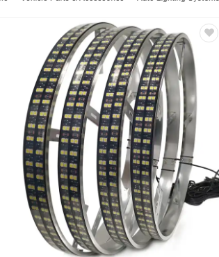 Kingshowstar 15IN/17in 5row 10row wheel light kit 19