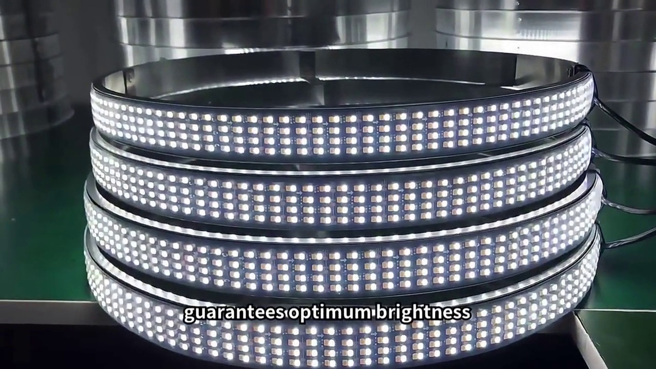 4pc 17 inch Top 6 Row 4752 LED Yellow / White Wheel lights kit