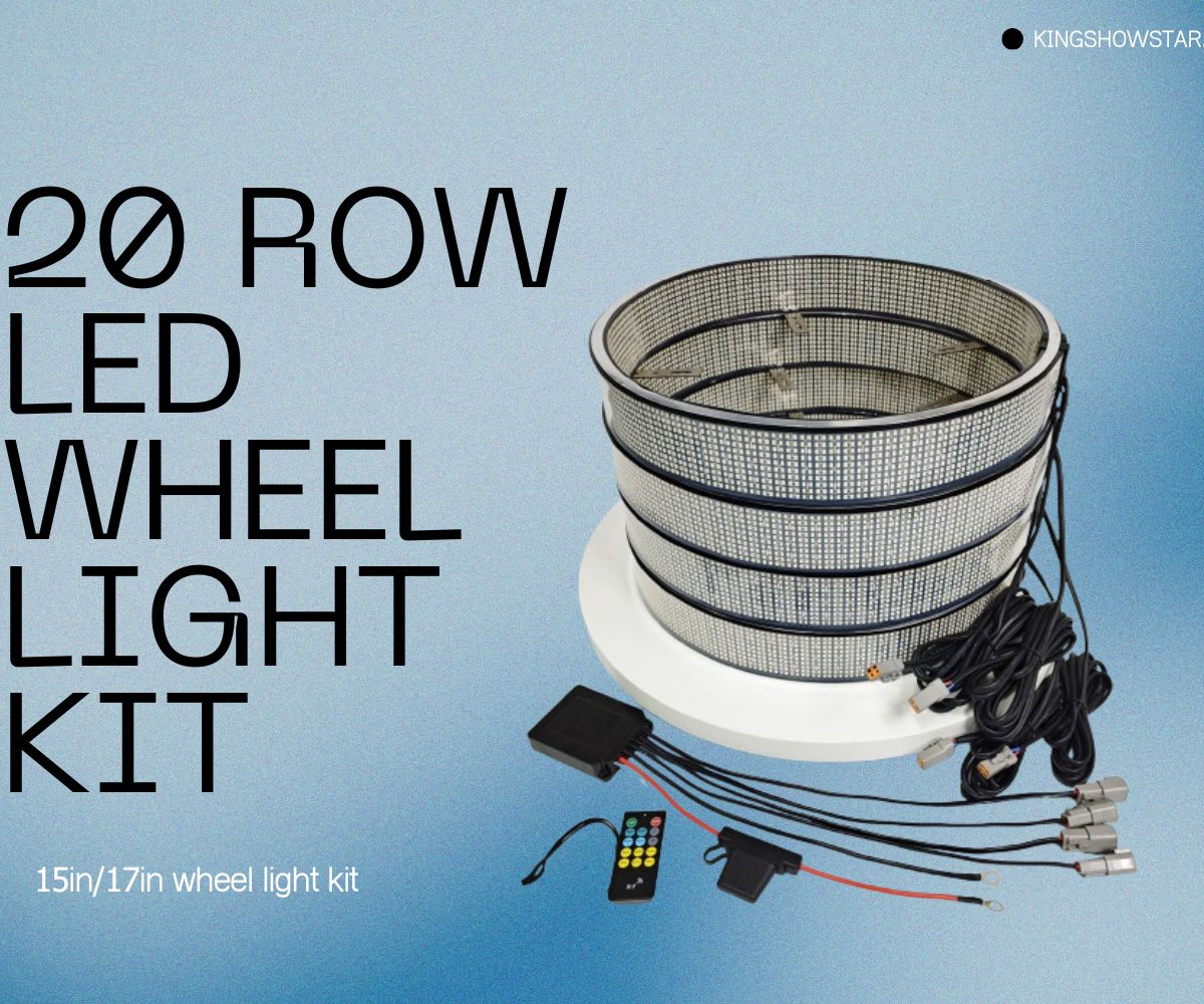 Professional Kingshowstar 20row Wheel Light Kit manufacturers 1
