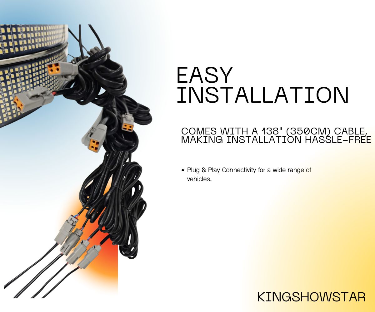 Professional Kingshowstar 20row Wheel Light Kit manufacturers 4