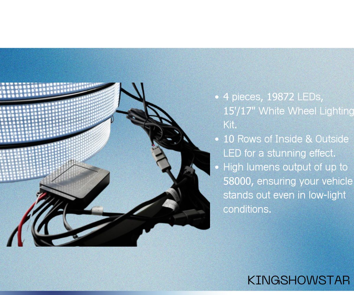Professional Kingshowstar 20row Wheel Light Kit manufacturers 3