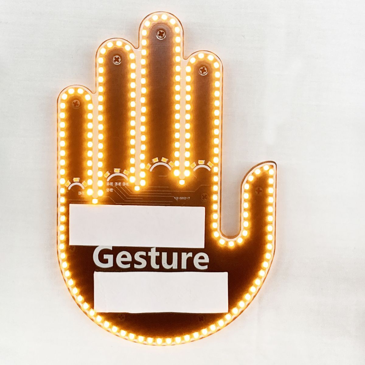 Finger Light Car Window Light Middle Finger Christmas Decorative Warning Lamp/middle manufacturers | Factory Price 4