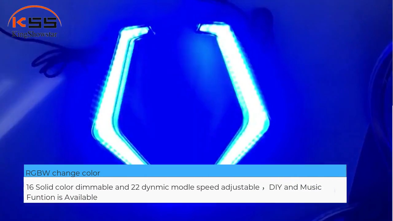 China Kingshowstar RGBW Led Fang light manufacturers - 3