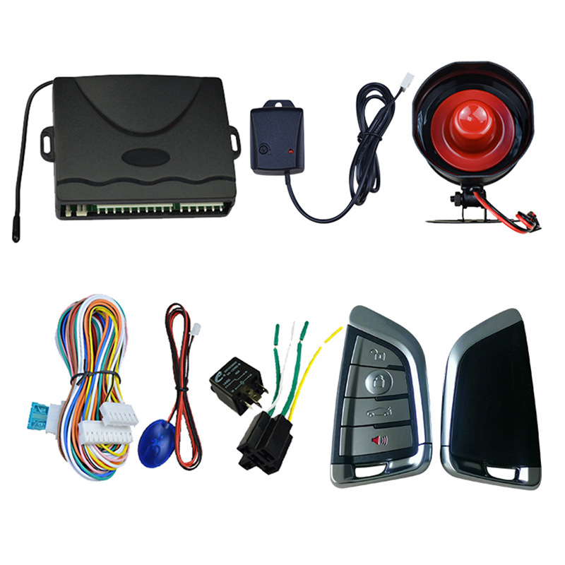 Professional Car alarm security system BT smart phone APP car alarm system manufacturers 15