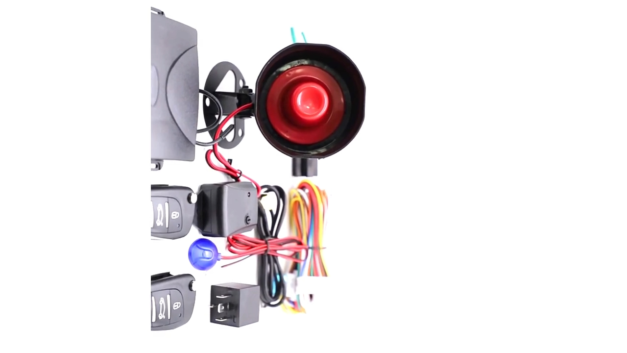 Professional Car alarm security system BT smart phone APP car alarm system manufacturers 6
