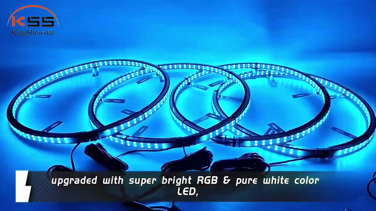 Wholesale Kingshowstar two row dream color led wheel light 1