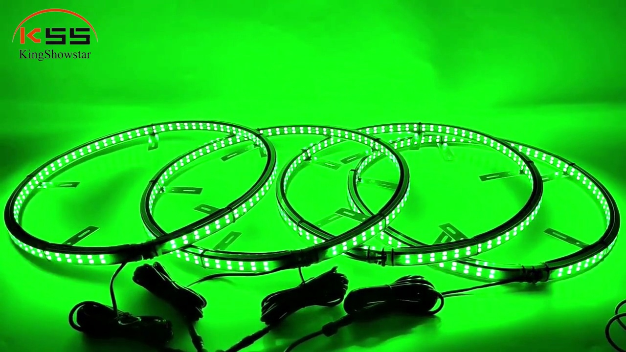 Wholesale Kingshowstar two row dream color led wheel light 1