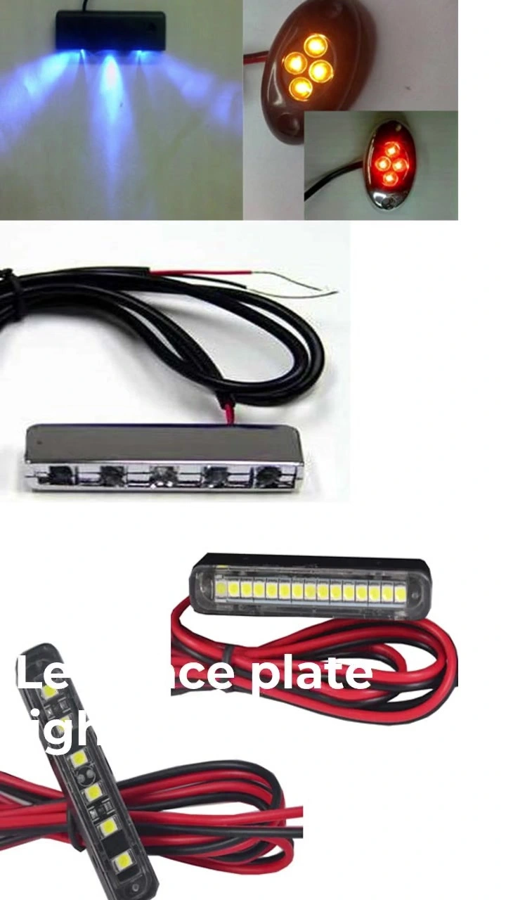 Best License Plate Light,Backup Light ,tail light or Brake Light for Motorcycle Bike ATV Car RV SUV Factory Price - 1