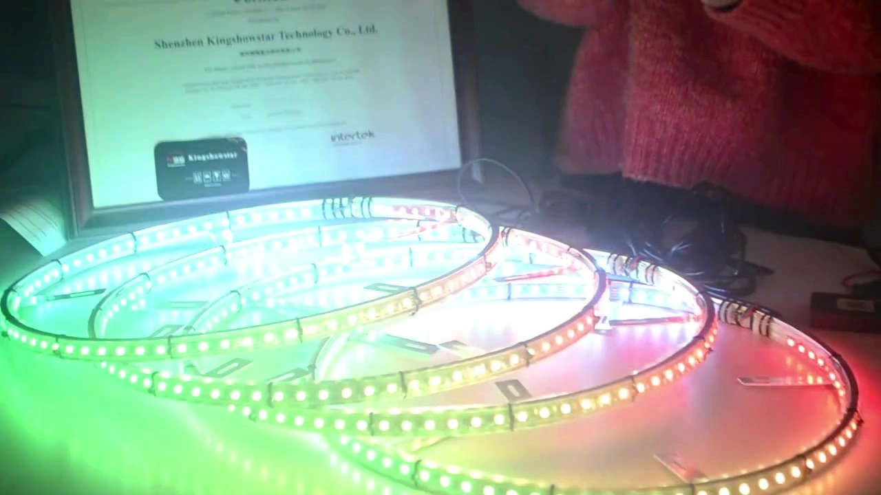 Professional 15/17in RGB dream color led wheel light manufacturers 1