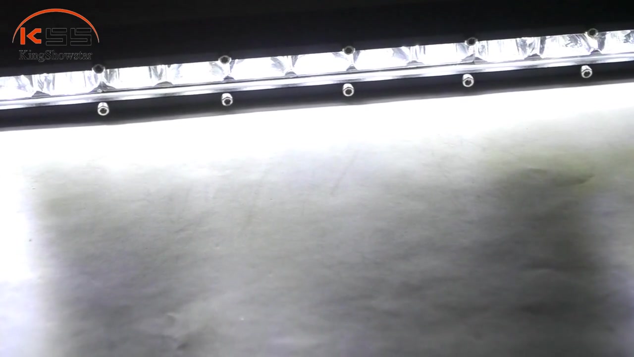 26 inch Super Slim Single Row LED Light bar 7D Reflector Spot Flood Combo Beam led Driving Lights 3