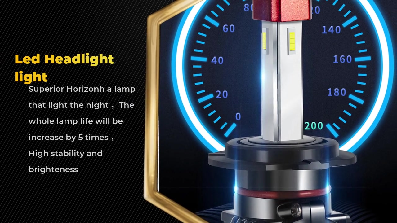 Professional LED Headlight Bulbs, Super Bright LED Headlights Conversion Kit IP68 Waterproof, manufacturers Factory 3