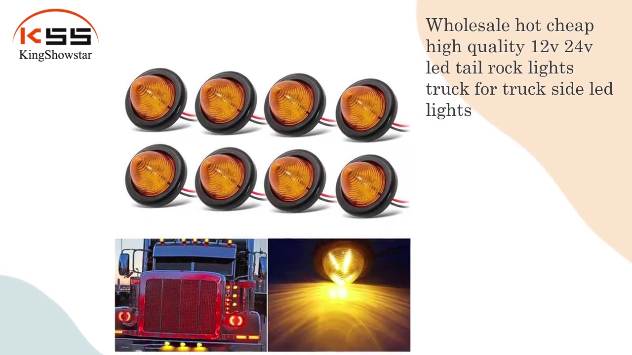 Best Wholesale hot cheap high quality 12v 24v led truck side lights truck for truck side led lights Supplier 3