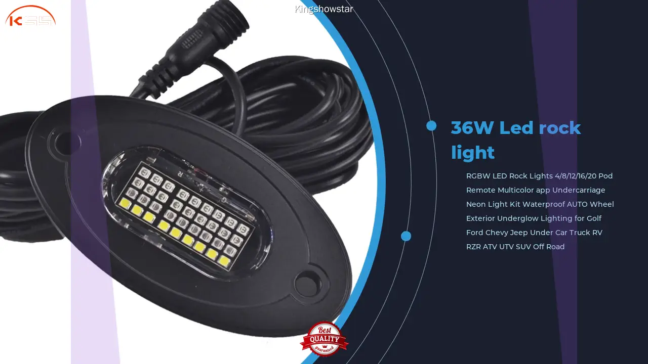 New best rock lights for jeep wrangler for sale | Kingshowstar 1